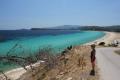 Balkan 2013 / 02.08.2013: Še zadnji del "sredinca" mimo lepih plaž do Ierissos-a
